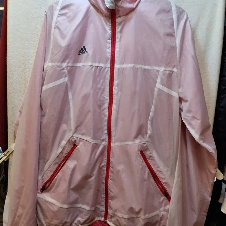 [BUNJANG] Adidas Pink Windbreaker Jacket / 아디다스 핑크 바람막이 여성
