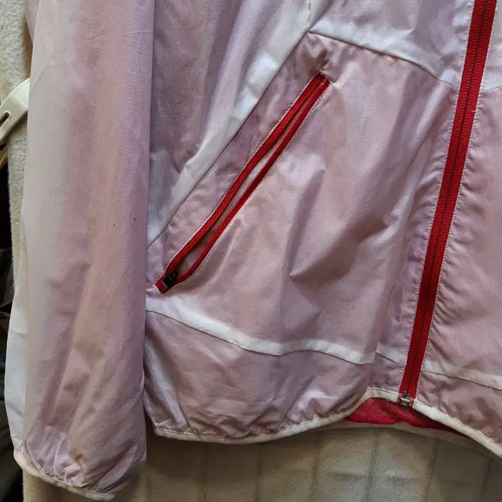 [BUNJANG] Adidas Pink Windbreaker Jacket / 아디다스 핑크 바람막이 여성