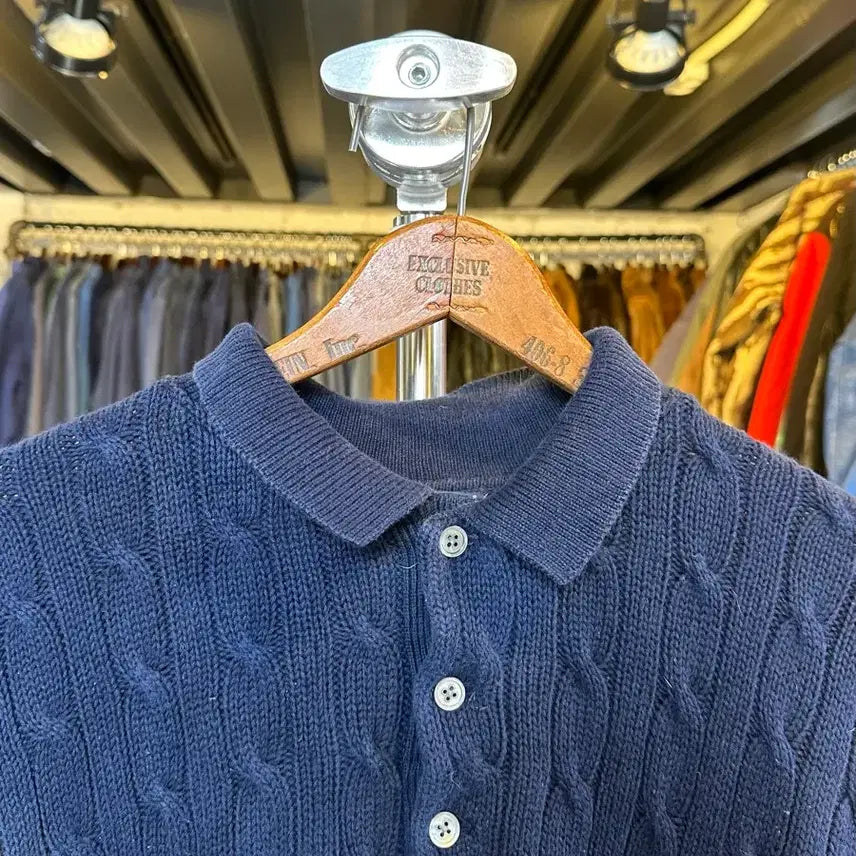 [BUNJANG] Polo Ralph Lauren Heavy Cable Knit Sweater / [105]폴로 랄프로렌 헤비 케이블 니트