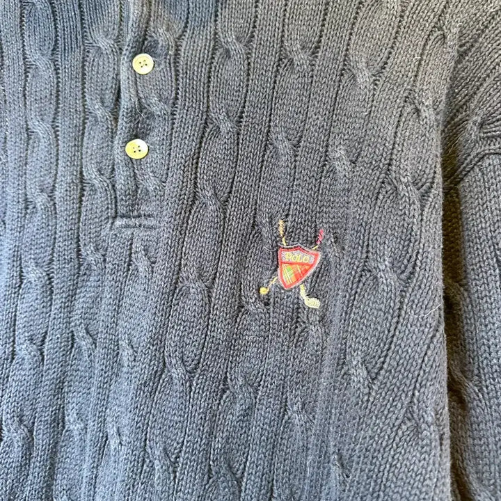 [BUNJANG] Polo Ralph Lauren Heavy Cable Knit Sweater / [105]폴로 랄프로렌 헤비 케이블 니트