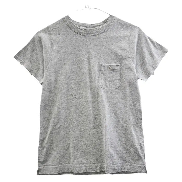 [SOLD OUT] BEAMS 빔즈 빈티지 라이트 그레이 포켓 반팔 티