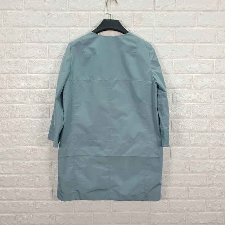 [BUNJANG] Demian No Collar 7-Part Sleeve Coat / [55]데미안 노카라 7부소매 코트