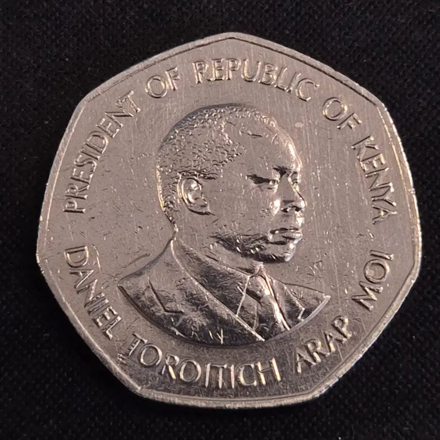 [BUNJANG] Kenya 5 Shilling Coin (1985) / [EP. 1053] 1985년 케냐 5 실링 동전
