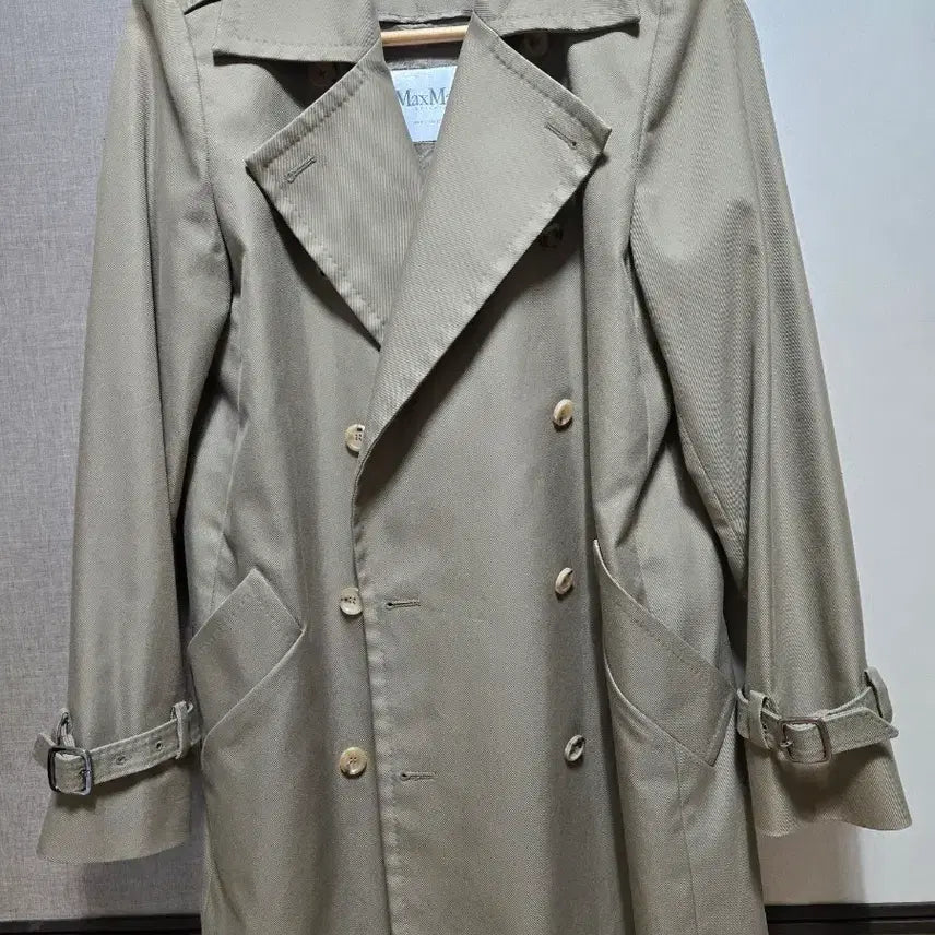 [BUNJANG] Max Mara Beige Trench Coat / 막스마라 트렌치코트 베이지색