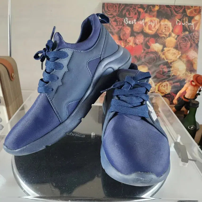[BUNJANG] Emporio Armani Navy Sneakers Shoes 235 / 엠포리오 아르마니 네이비 스니커즈 신발 235 사이즈