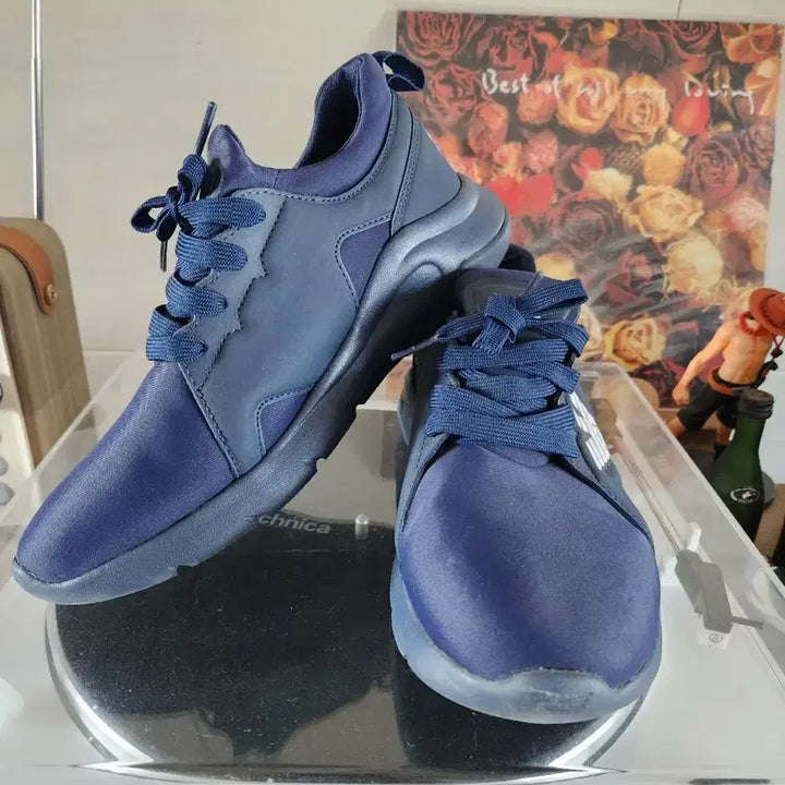 [BUNJANG] Emporio Armani Navy Sneakers Shoes 235 / 엠포리오 아르마니 네이비 스니커즈 신발 235 사이즈