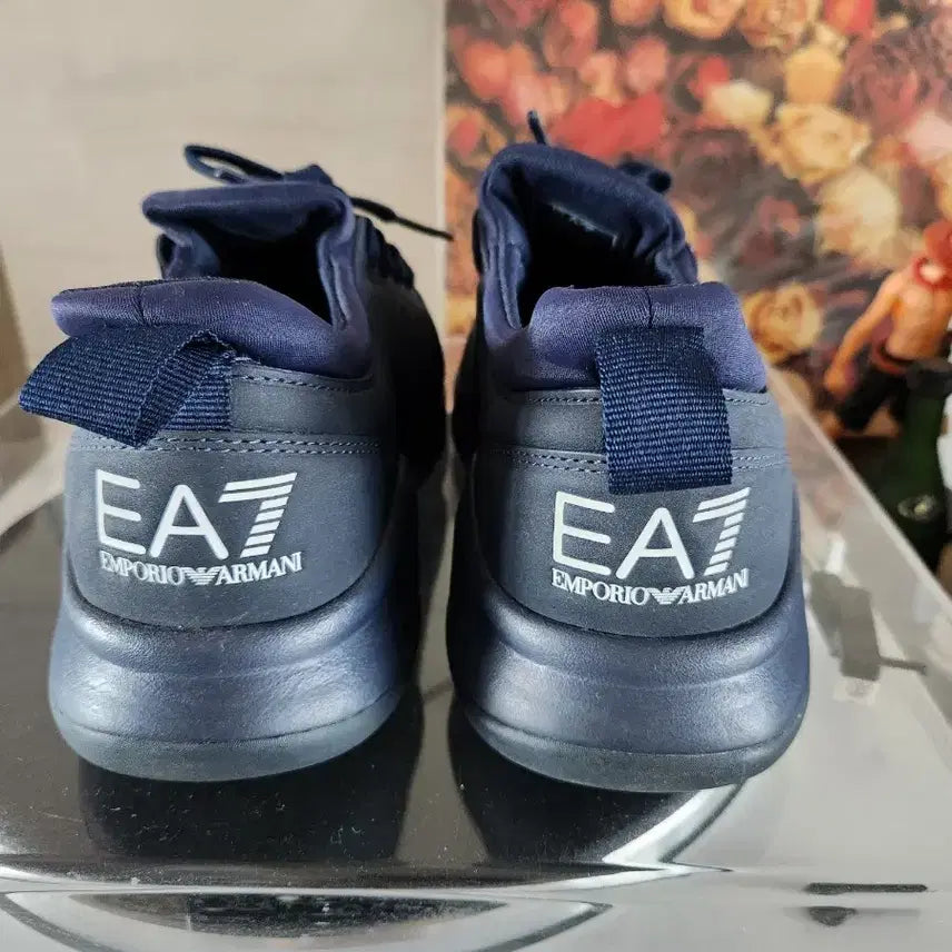 [BUNJANG] Emporio Armani Navy Sneakers Shoes 235 / 엠포리오 아르마니 네이비 스니커즈 신발 235 사이즈
