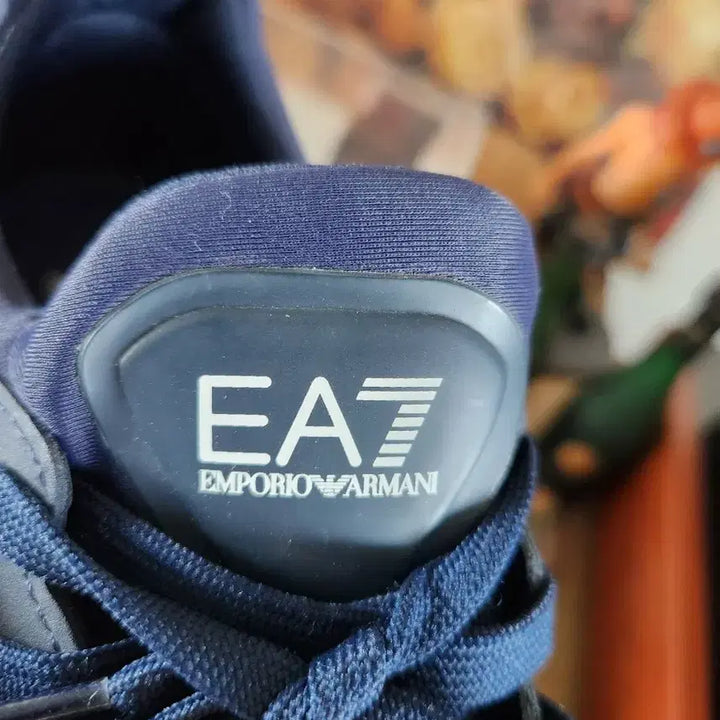 [BUNJANG] Emporio Armani Navy Sneakers Shoes 235 / 엠포리오 아르마니 네이비 스니커즈 신발 235 사이즈