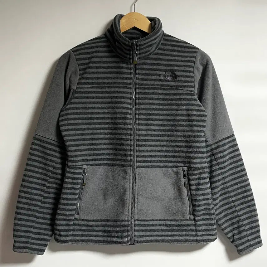 [BUNJANG] The North Face Striped Fleece Jacket 85 / 노스페이스 스트라이프 플리스 후리스 자켓 점퍼 85