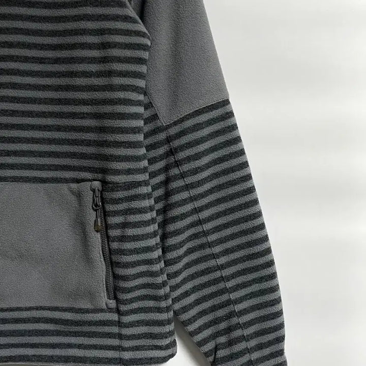 [BUNJANG] The North Face Striped Fleece Jacket 85 / 노스페이스 스트라이프 플리스 후리스 자켓 점퍼 85