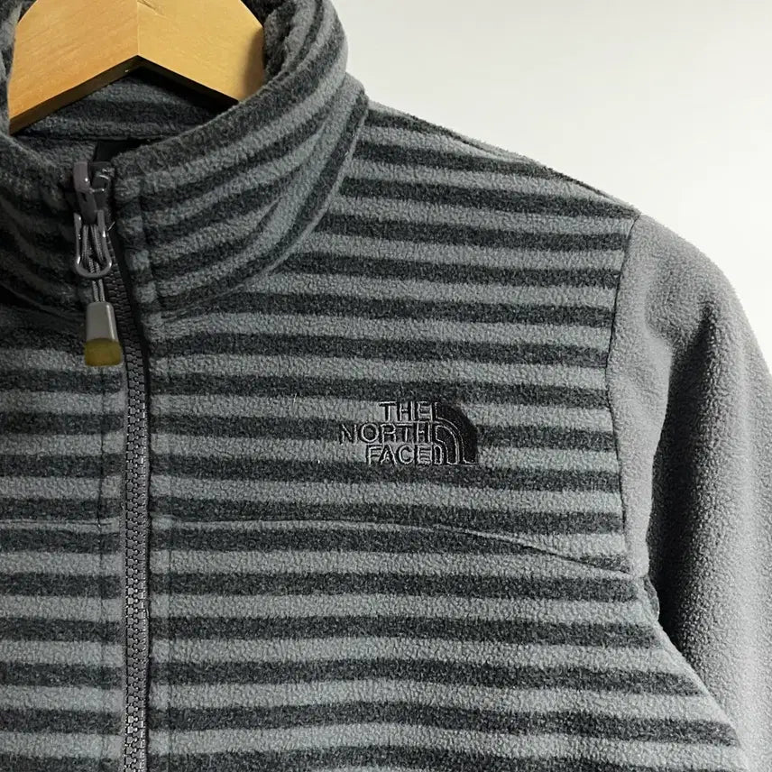 [BUNJANG] The North Face Striped Fleece Jacket 85 / 노스페이스 스트라이프 플리스 후리스 자켓 점퍼 85