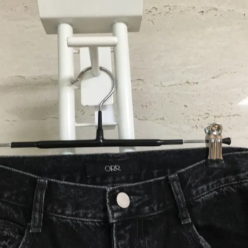 [BUNJANG] ORR Black Denim Pants 27 / ORR 오르 블랙 데님 팬츠 27