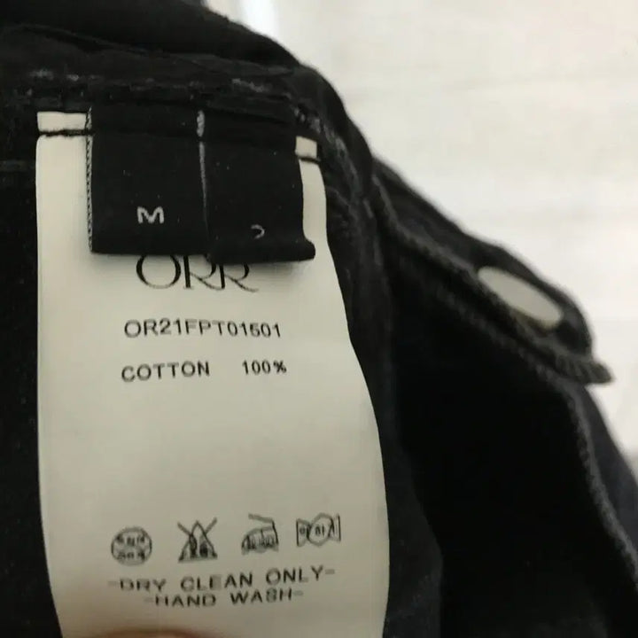 [BUNJANG] ORR Black Denim Pants 27 / ORR 오르 블랙 데님 팬츠 27