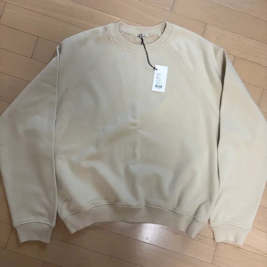 [BUNJANG] Auralee Smooth Soft Sweatshirt - Ivory / 오라리 스무스 소프트 스웻