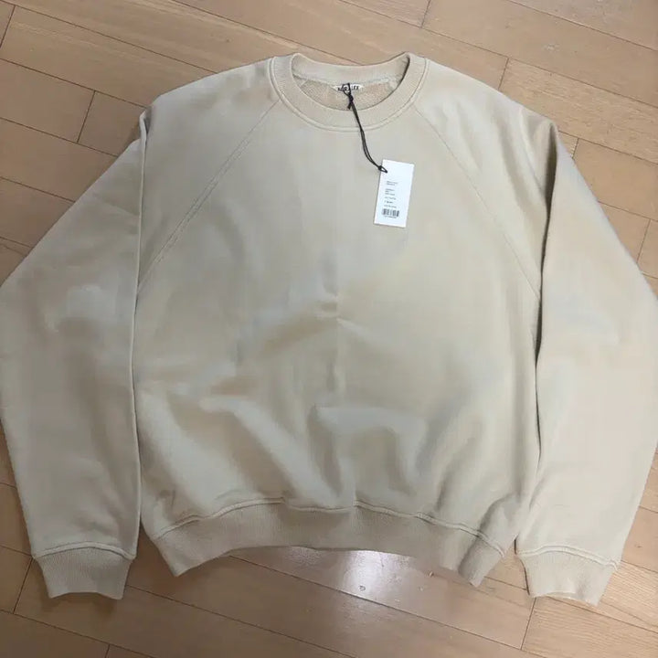 [BUNJANG] Auralee Smooth Soft Sweatshirt - Ivory / 오라리 스무스 소프트 스웻