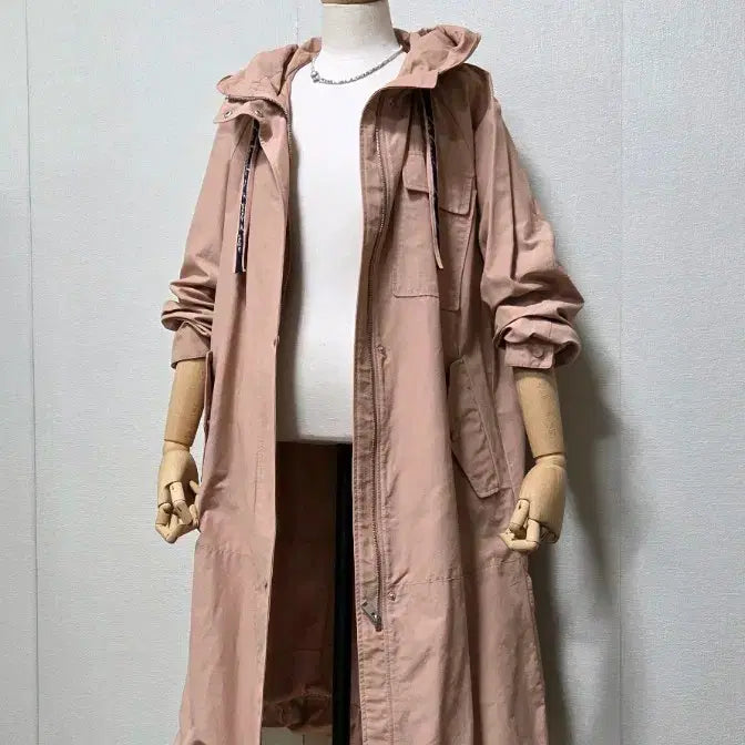 [BUNJANG] ab.plus Hooded Long Yasan Jumper / ab.plus 후드 롱 야상 점퍼