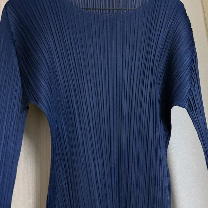 [BUNJANG] Pleats Please Navy Long Pleated Dress / 플리츠 플리츠 롱 원피스 네이비 3사이즈