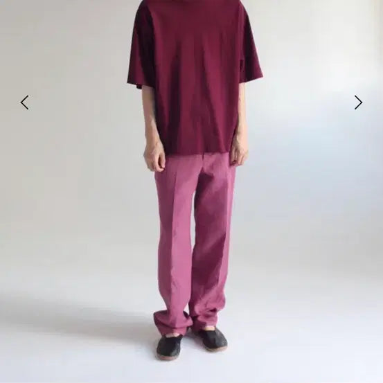 [BUNJANG] Auralee Linen Cotton Double Face Pants / 오라리 린넨 코튼 더블페이스 팬츠