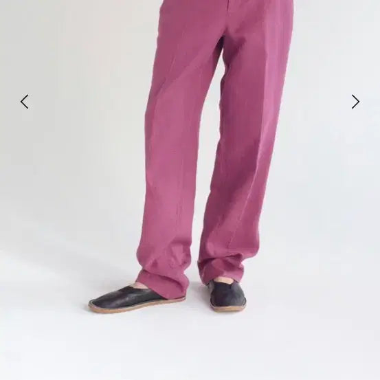 [BUNJANG] Auralee Linen Cotton Double Face Pants / 오라리 린넨 코튼 더블페이스 팬츠