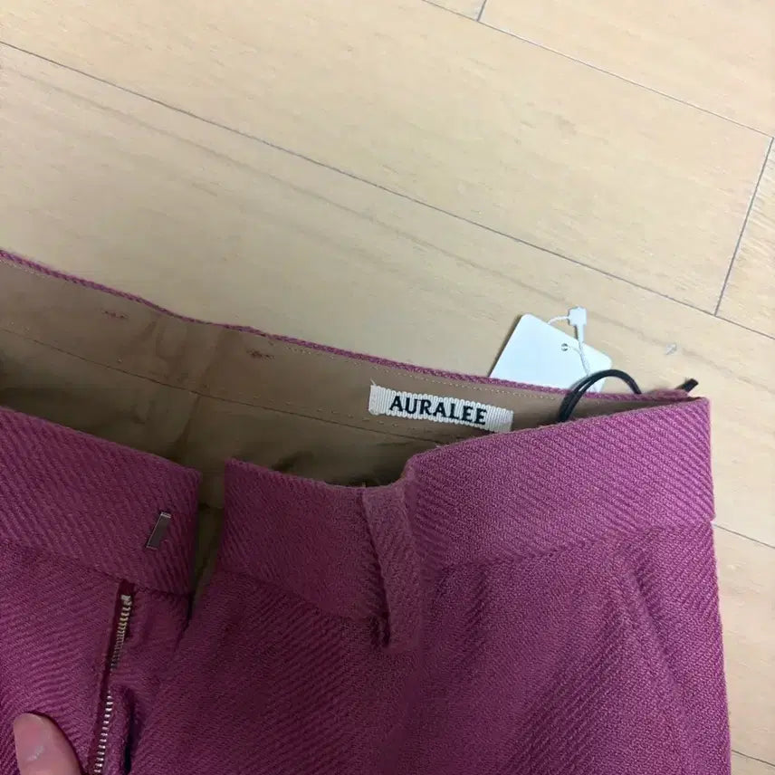 [BUNJANG] Auralee Linen Cotton Double Face Pants / 오라리 린넨 코튼 더블페이스 팬츠
