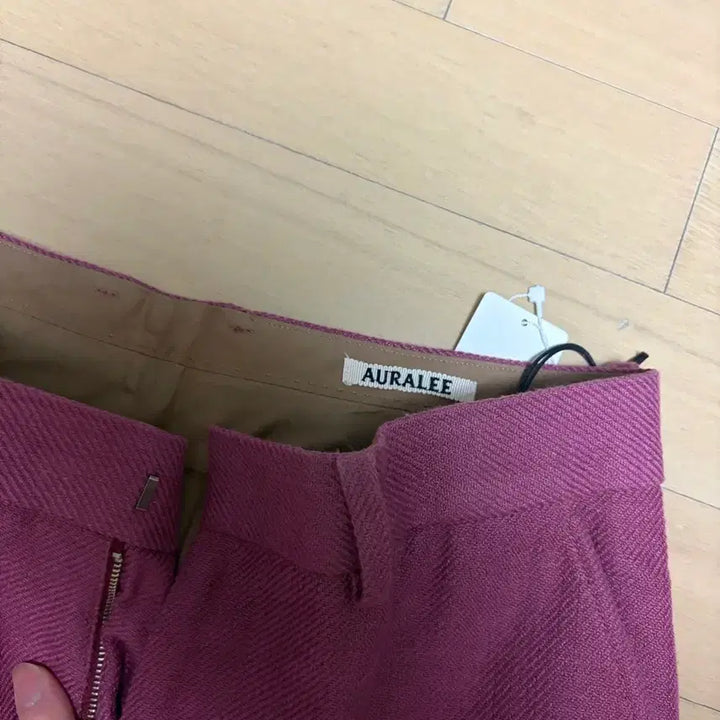[BUNJANG] Auralee Linen Cotton Double Face Pants / 오라리 린넨 코튼 더블페이스 팬츠