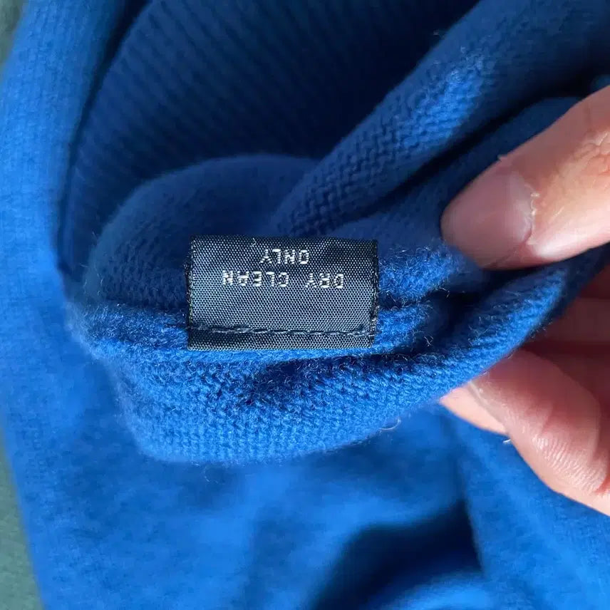 [BUNJANG] Polo Ralph Lauren Lambswool Knit Sweater / Polo Ralph Lauren 카라니트 100% 램스울