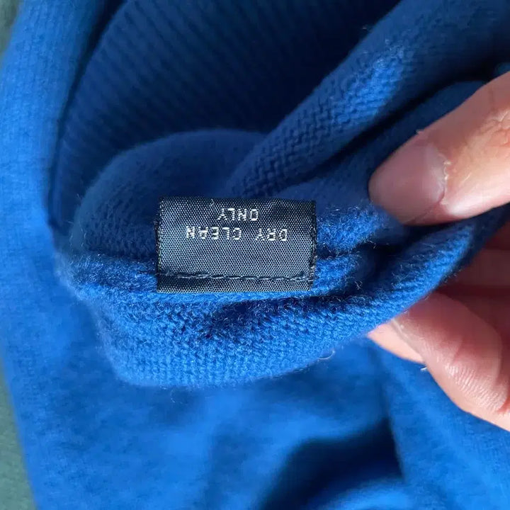 [BUNJANG] Polo Ralph Lauren Lambswool Knit Sweater / Polo Ralph Lauren 카라니트 100% 램스울