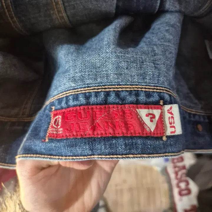 [BUNJANG] Guess Jeans Denim Jacket (Men) / L 게스 진스 청 데님 남성 자켓