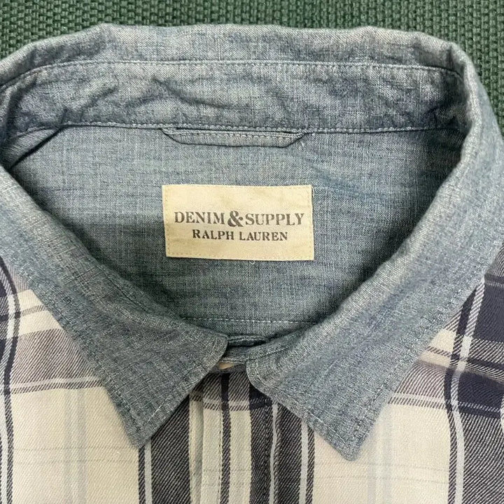 [BUNJANG] Denim &amp; Supply Patterned Denim Shirt / 데님앤서플라이 패턴 데님셔츠