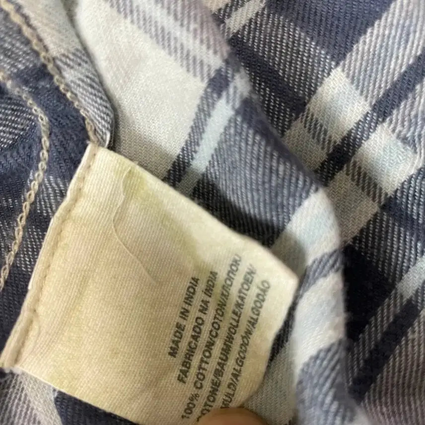 [BUNJANG] Denim &amp; Supply Patterned Denim Shirt / 데님앤서플라이 패턴 데님셔츠