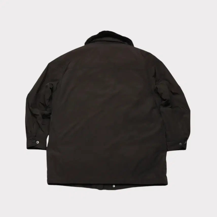 [BUNJANG] YSL Padded Jacket with Fur Collar / [L] ysl 입생로랑 퍼 카라 패디드 자켓 (퍼, 내피 탈부착)