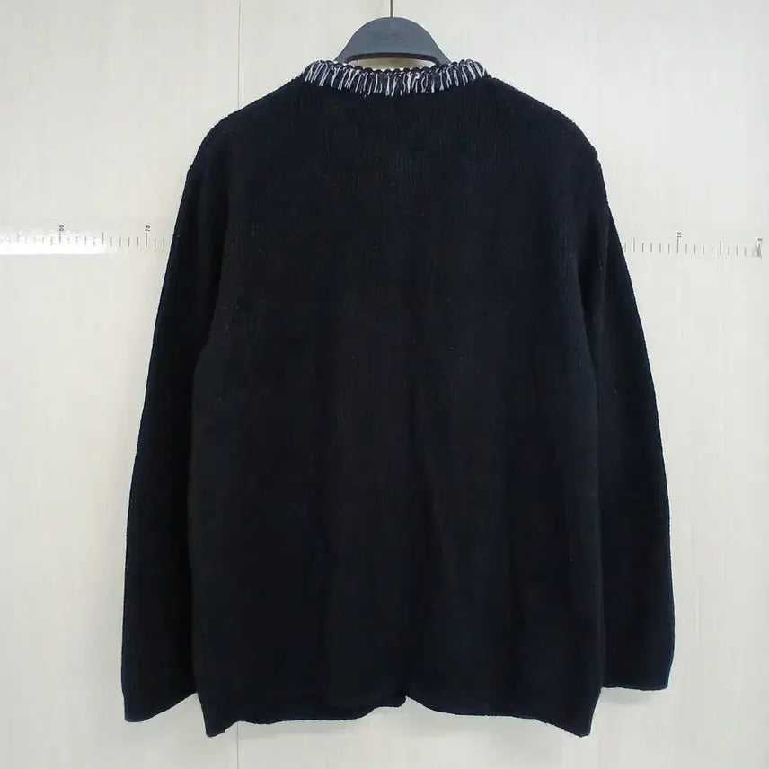 [BUNJANG] Soul Black Tweed Style Cardigan / SO.WOOL 블랙 트위드 스타일 가디건