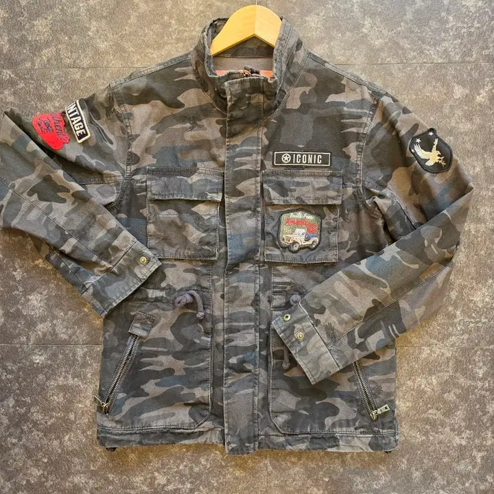 [BUNJANG] Jeep Camo Field Jacket (Size 90) / Jeep의 카모 야상 자켓 - 90