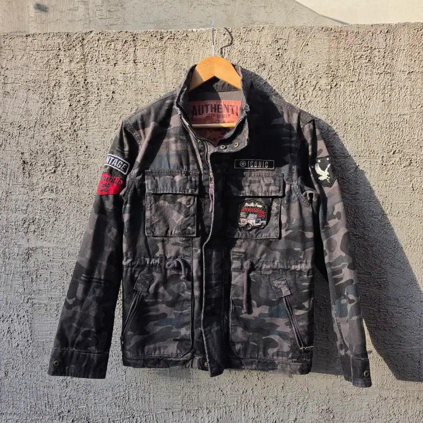 [BUNJANG] Jeep Camo Field Jacket (Size 90) / Jeep의 카모 야상 자켓 - 90