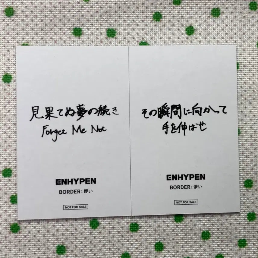[BUNJANG] ENHYPEN NIKI Photocard Set / enhypen엔하이픈 포카 니키niki  set 포카