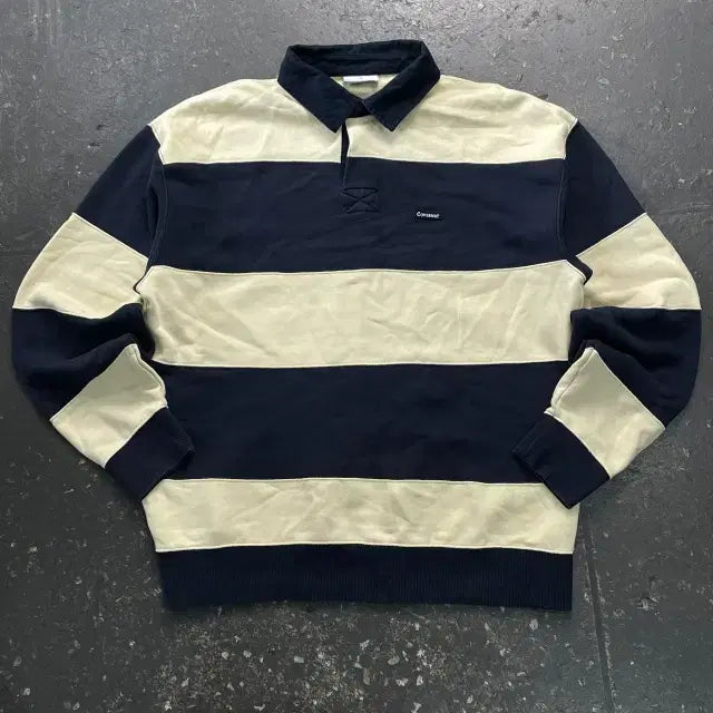 [BUNJANG] Covernat Rugby Collar T-shirt / 100 커버낫 럭비 카라티