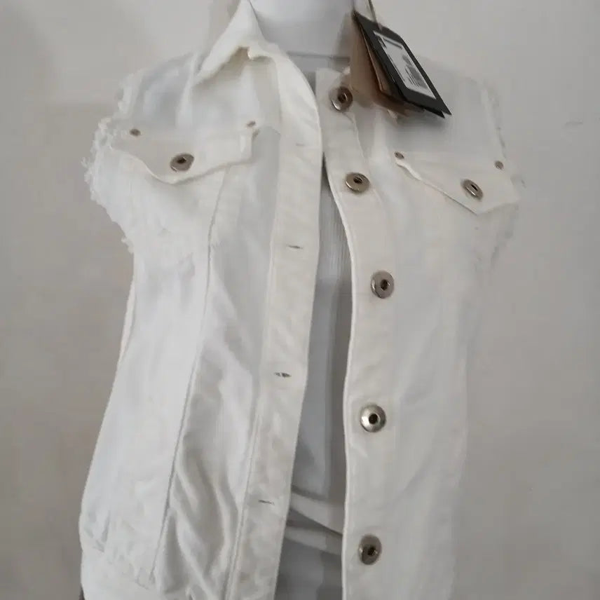 [BUNJANG] Patrizia Pepe Denim Vest / (새상품) 파트리지아페페 데님 베스트 55