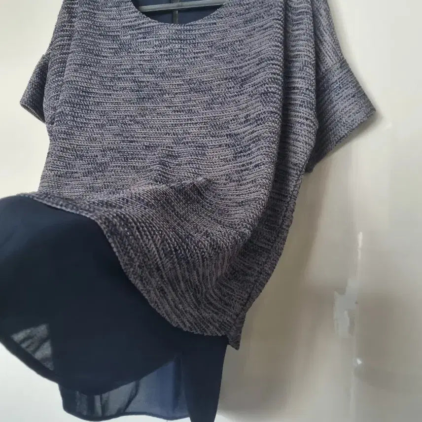 [BUNJANG] Unbranded Short Sleeve Blouse / 반팔 블라우스 새상품 55사이즈 @1
