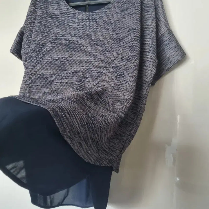 [BUNJANG] Unbranded Short Sleeve Blouse / 반팔 블라우스 새상품 55사이즈 @1
