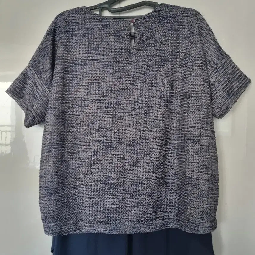 [BUNJANG] Unbranded Short Sleeve Blouse / 반팔 블라우스 새상품 55사이즈 @1