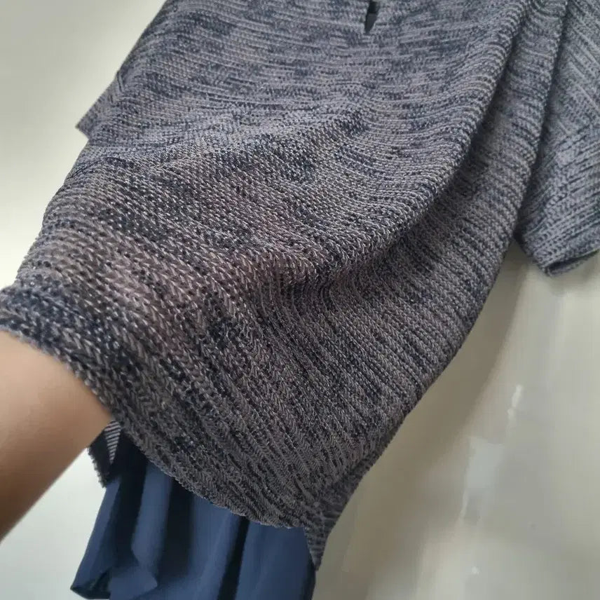 [BUNJANG] Unbranded Short Sleeve Blouse / 반팔 블라우스 새상품 55사이즈 @1