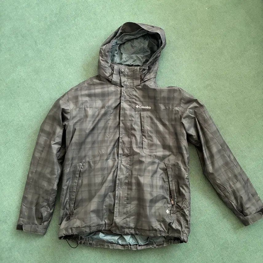 [BUNJANG] Columbia Tartan Check Windbreaker Jacket / 콜롬비아 타탄체크 바람막이