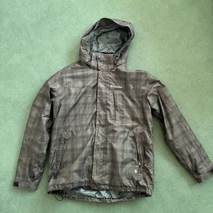 [BUNJANG] Columbia Tartan Check Windbreaker Jacket / 콜롬비아 타탄체크 바람막이
