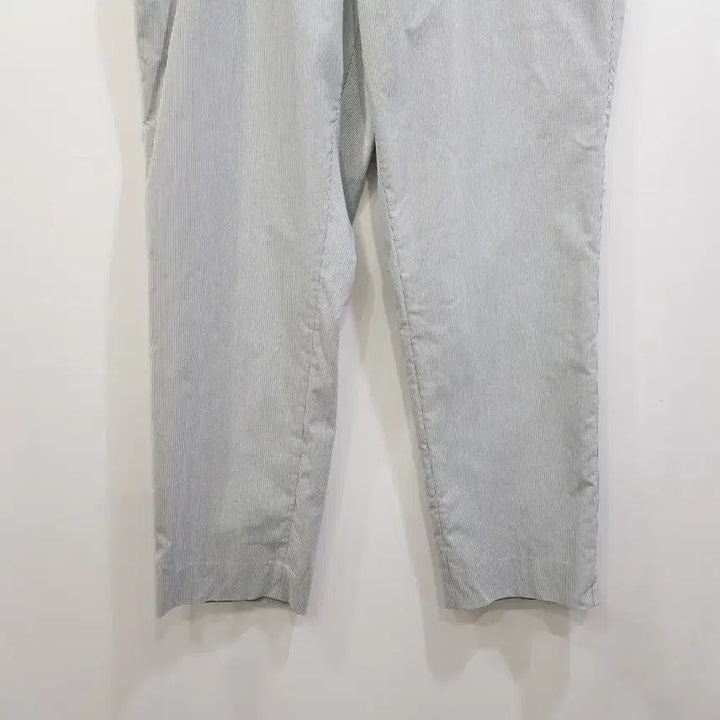 [BUNJANG] Uniqlo Striped Classic Straight Leg Pants / 유니클로 스트라이프 클래식 일자 바지 남35 Q13