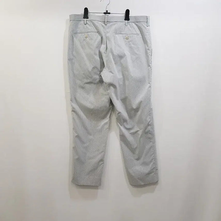 [BUNJANG] Uniqlo Striped Classic Straight Leg Pants / 유니클로 스트라이프 클래식 일자 바지 남35 Q13