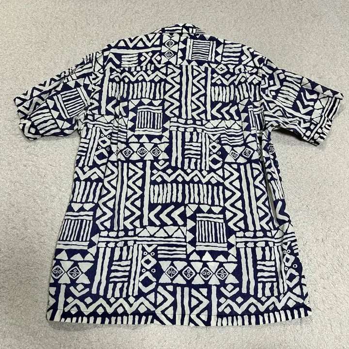 [BUNJANG] YSL Yves Saint Laurent Patterned Short Sleeve Shirt Men&