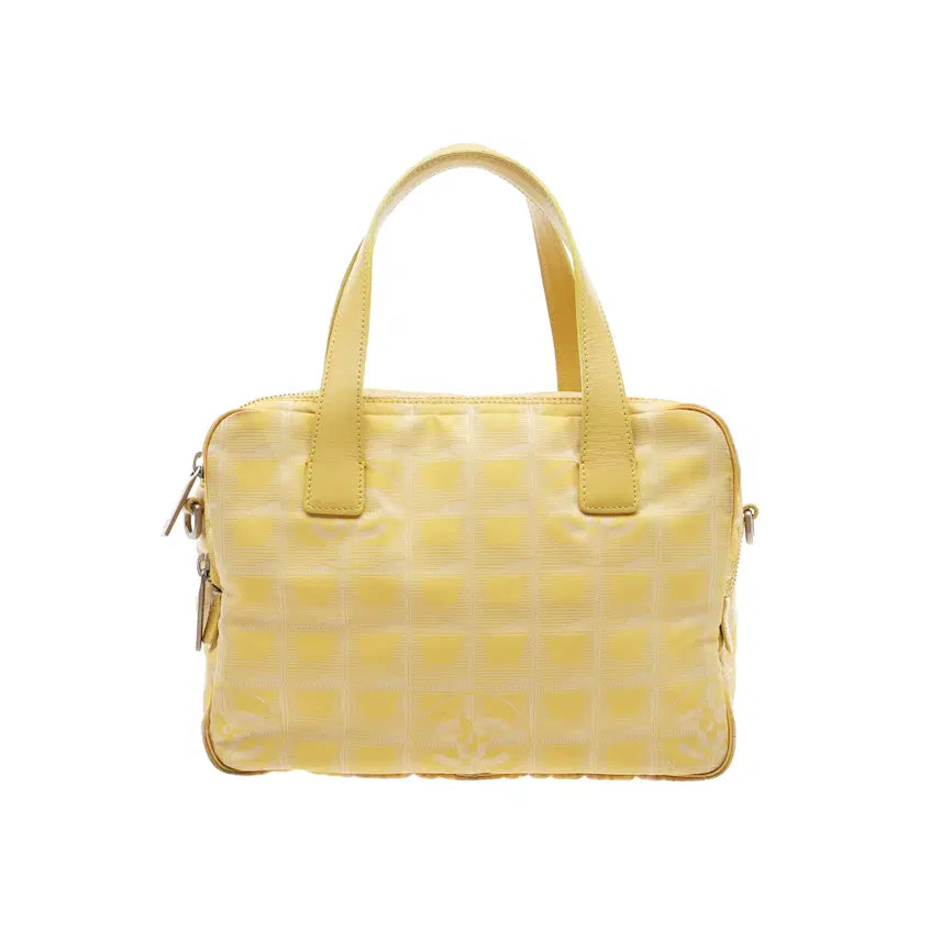 [BUNJANG] Chanel Travel Tote Bag - Yellow / 샤넬 트래블 토트백