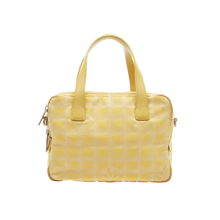 [BUNJANG] Chanel Travel Tote Bag - Yellow / 샤넬 트래블 토트백