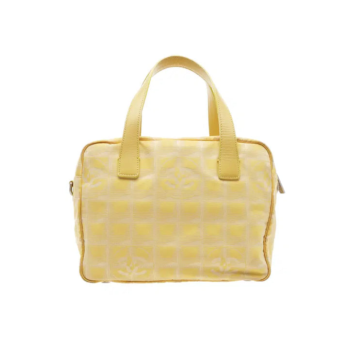 [BUNJANG] Chanel Travel Tote Bag - Yellow / 샤넬 트래블 토트백