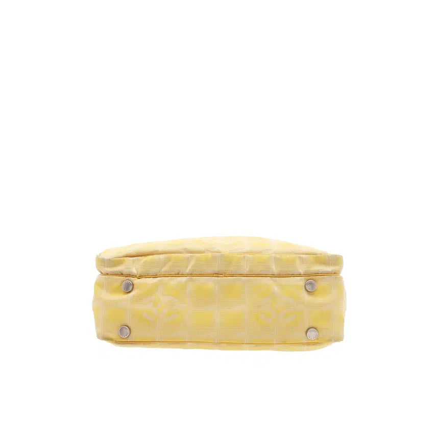 [BUNJANG] Chanel Travel Tote Bag - Yellow / 샤넬 트래블 토트백